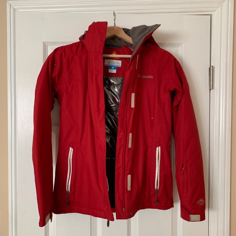 Columbia Snow Jacket Red